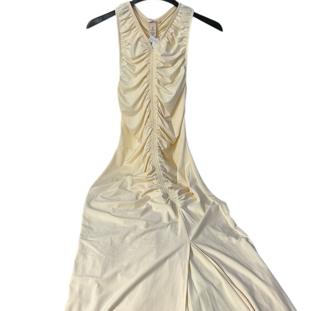 H&M Chic Cream Sleeveless Dress